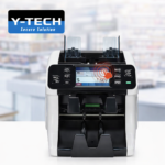 YT-208C Multi-Currency Mix Value Dual Pocket Cash Counting Machine