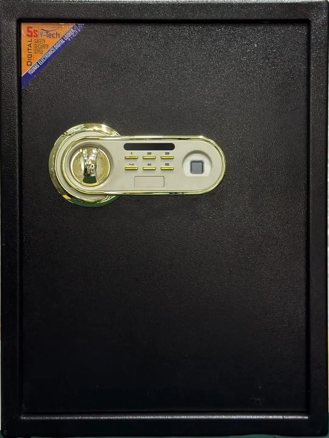 IMG-20250824-WA0006-scaled-e1757704978705.webp Y-Tech Electronic Biometric+Digital Safe Locker Model No.YT-50B - Image 1