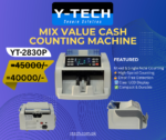 YT-2830 Mix Value Cash Counting Machine – Fast & Accurate Currency Counter