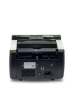 YTech-3600V mix value cash counting machine processing Pakistani currency notes with counterfeit detection.