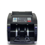 Front view of YTech-800T value counter machine with digital display and control panel