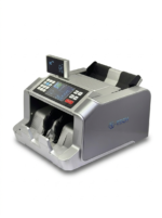 Portable YTech-268T cash counting machine with built-in battery for mobile use